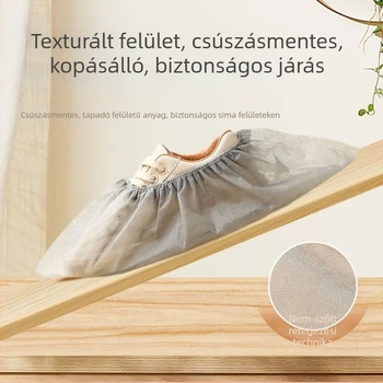 Eldobható nem szövött cipővédők, vastított kivitel, beltéri használatra, csúszásmentes