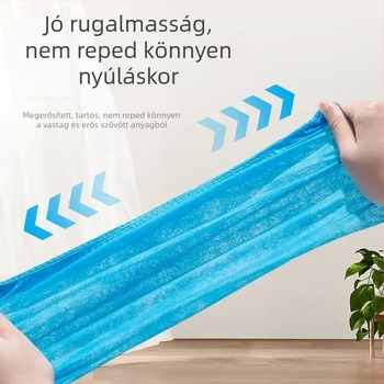 Eldobható nem szövött cipővédők, vastított kivitel, beltéri használatra, csúszásmentes