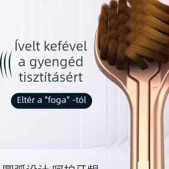 Háromoldalú fogkefe lágy sörtékkel felnőtteknek, 3D tisztítás holt zugok nélkül, modell 029, otthoni használatra