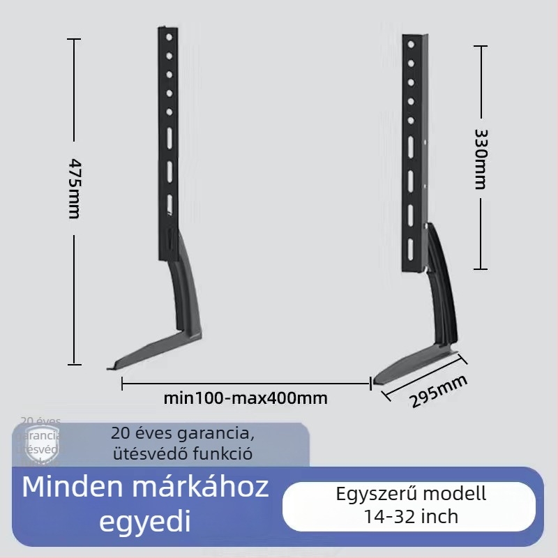 Xin Shuangtai Univerzális magasan emelt TV tartó, kompatibil Xiaomi, Hisense, TCL és Skyworth kijelzőkhöz