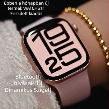 Okosóra Bluetooth hívásokkal, NFC-vel, pulzusmérés, oxigénszint mérés, AMOLED kijelző