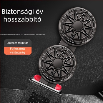 Ötvözetből készült hosszabbító övcsatlakozó autóhoz, hátsó üléshez (Márka: Shunqi; Ötvözet; Hátsó ülés; Csat)