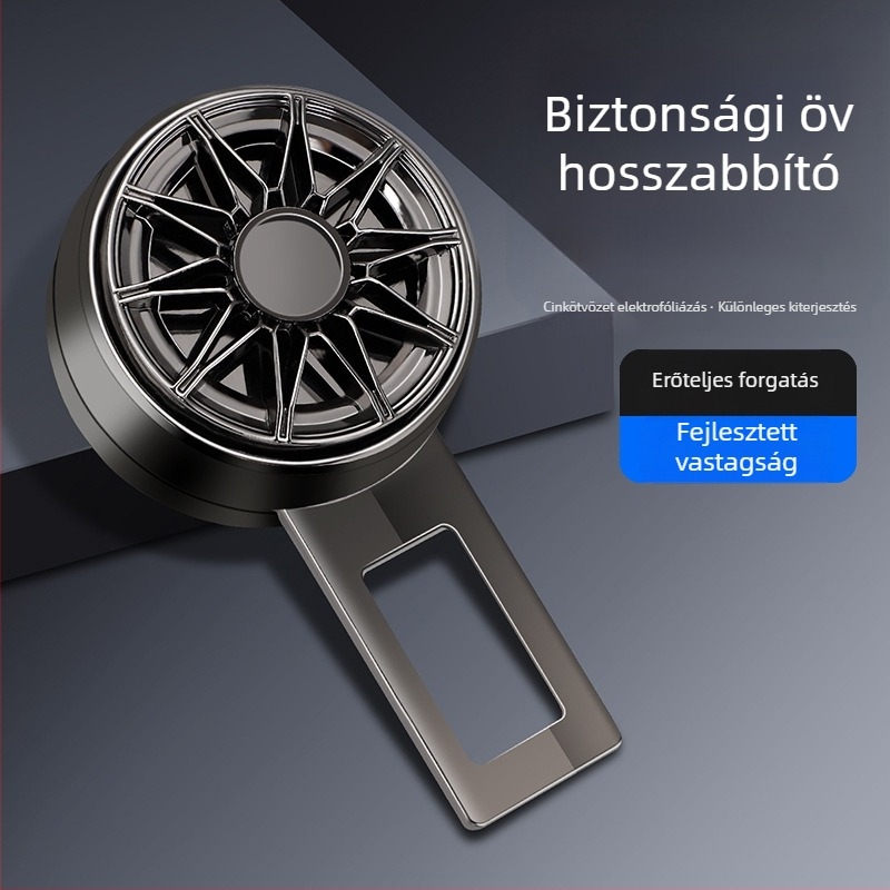 Ötvözetből készült hosszabbító övcsatlakozó autóhoz, hátsó üléshez (Márka: Shunqi; Ötvözet; Hátsó ülés; Csat)
