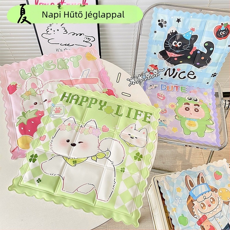 Mu Qixi Jégpad, Rajzfilmszerű Stílus, PVC Anyag, Jégkristály Töltet, Hőguta Megelőzés és Hűtés
