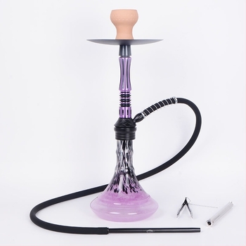 Vízipipa Hemu smoking set, alumínium ötvözet, modell 977, 6 darabos doboz