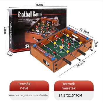 Asztali futball Natty art, MDF, lábtámasz, kéz-szem koordináció fejlesztése