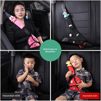 Gyerekeknek Cartoon stílusú autóöv vállvédő – Biztonsági öv állító tartó, Eredet: Hebei, Márka: Other