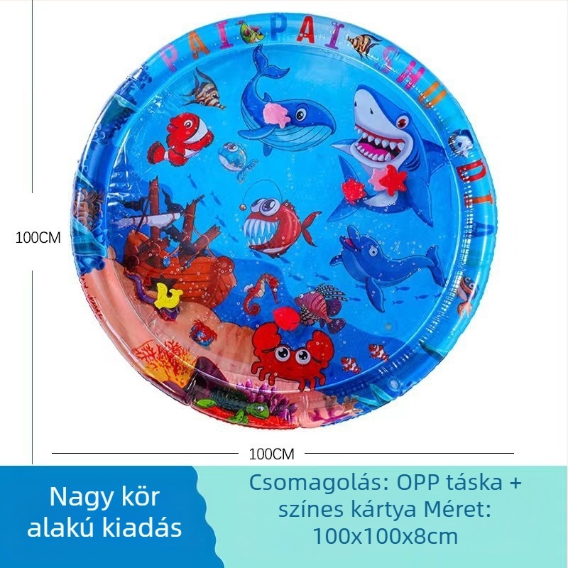 Háziállatok számára vízmatrac - PVC, felfújható, hűsítő, vízzel töltött, karcolásálló