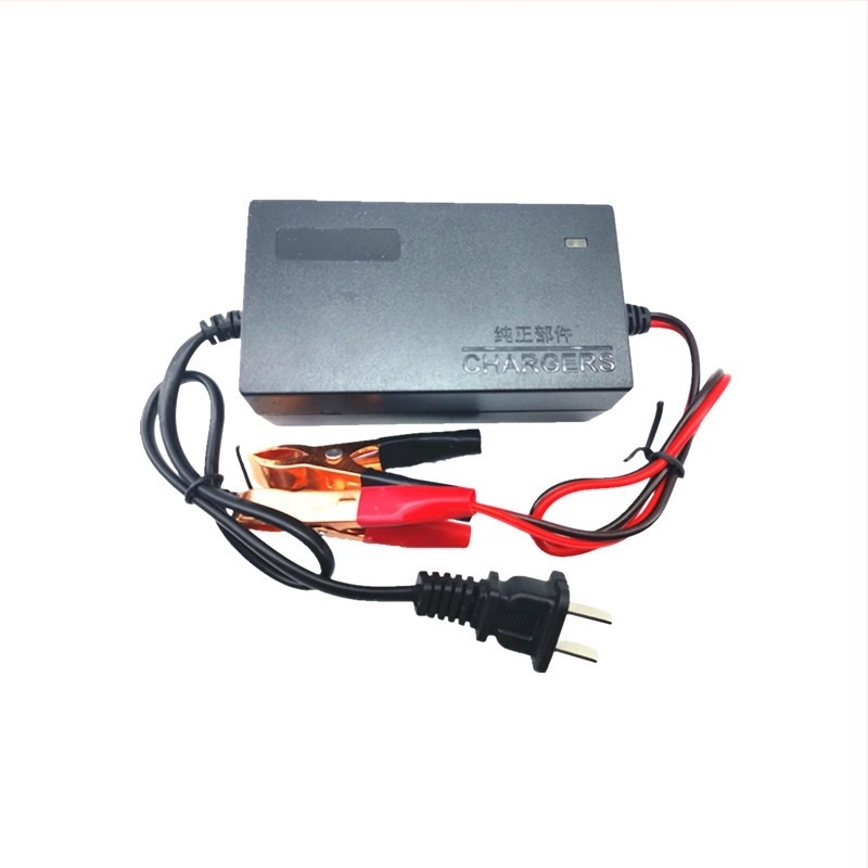 Ruixin Rx-011 motorkerékpár akkumulátor töltő, 12V DC 2A, bemenet 100–240V AC
