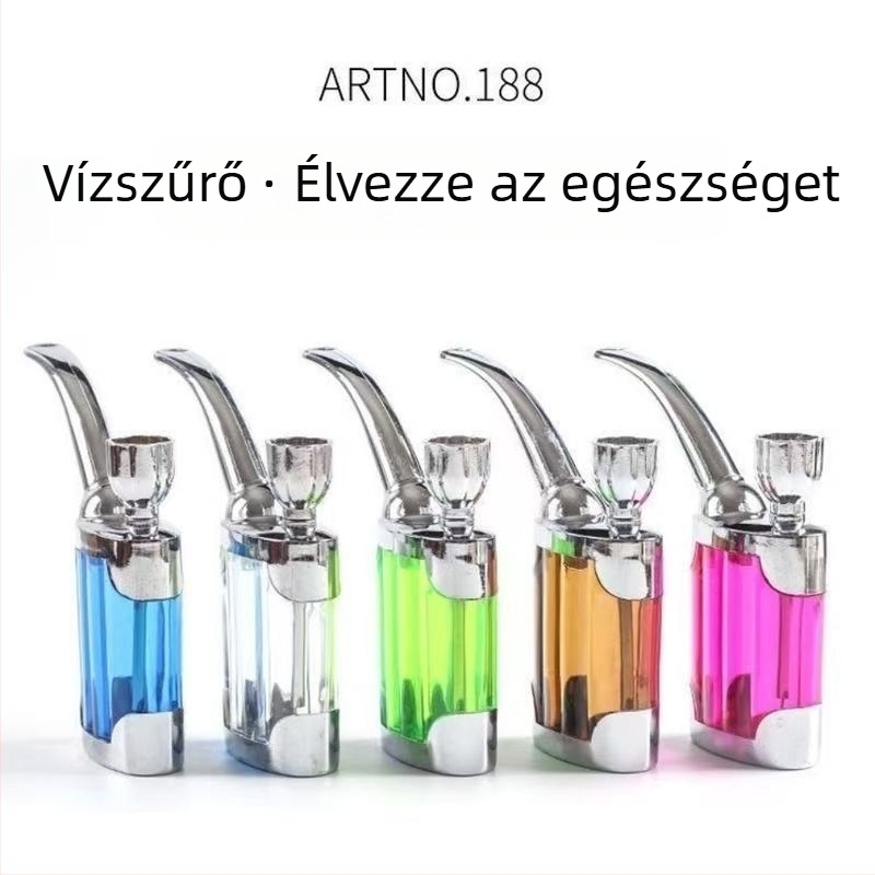 Vízipipa szűrő — műanyag, modern minimalista stílus, újrahasználható, testreszabható