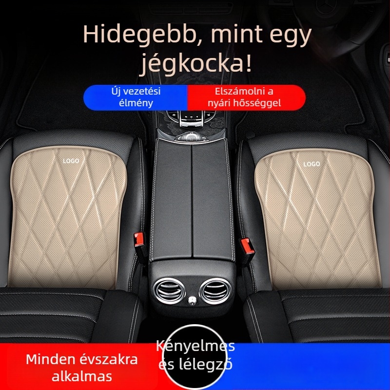 Pichi Napa bőr autóülés párna – négy évszakos szellőző párna, magas rugalmasságú hab töltés