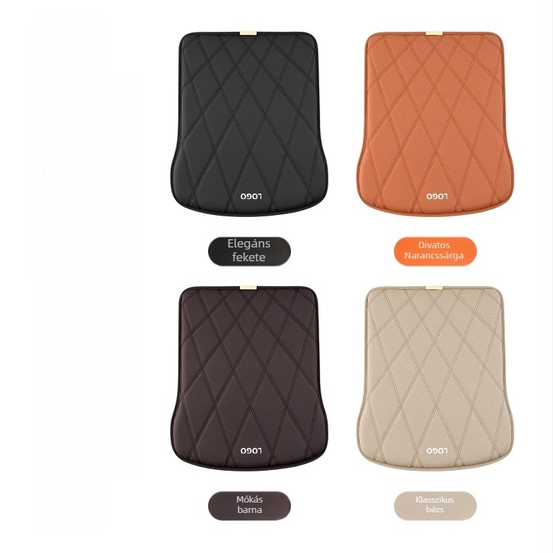 Pichi Napa bőr autóülés párna – négy évszakos szellőző párna, magas rugalmasságú hab töltés