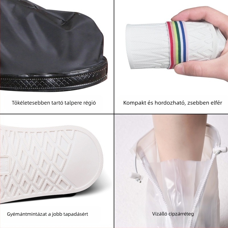 Vízálló cipővédő, szennyeződésálló tulajdonságokkal, Van Language Season márka, modern minimalista stílus, testreszabási lehetőségek elérhetők