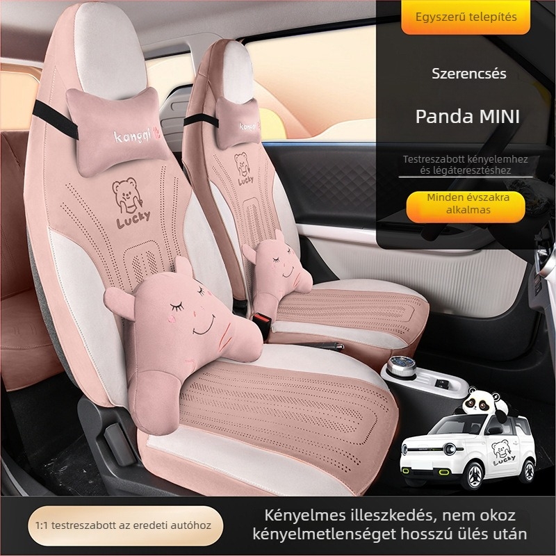 Geely Panda Mini Knight kart ülésalátét – velúr felület, lélegző, minden évszakban használható, töltőanyag nélküli, készlet