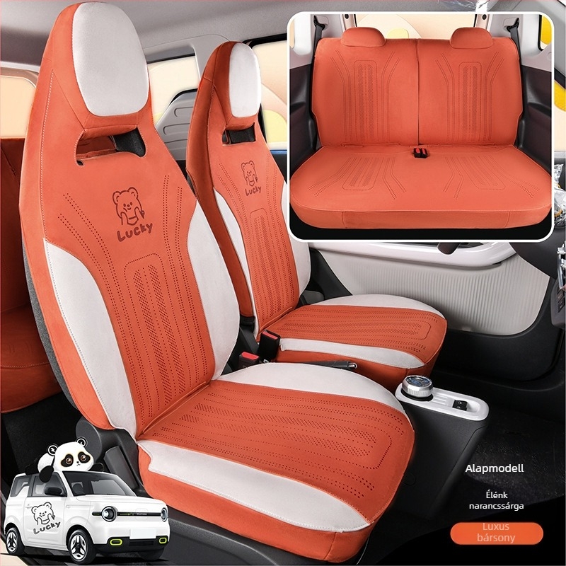 Geely Panda Mini Knight kart ülésalátét – velúr felület, lélegző, minden évszakban használható, töltőanyag nélküli, készlet
