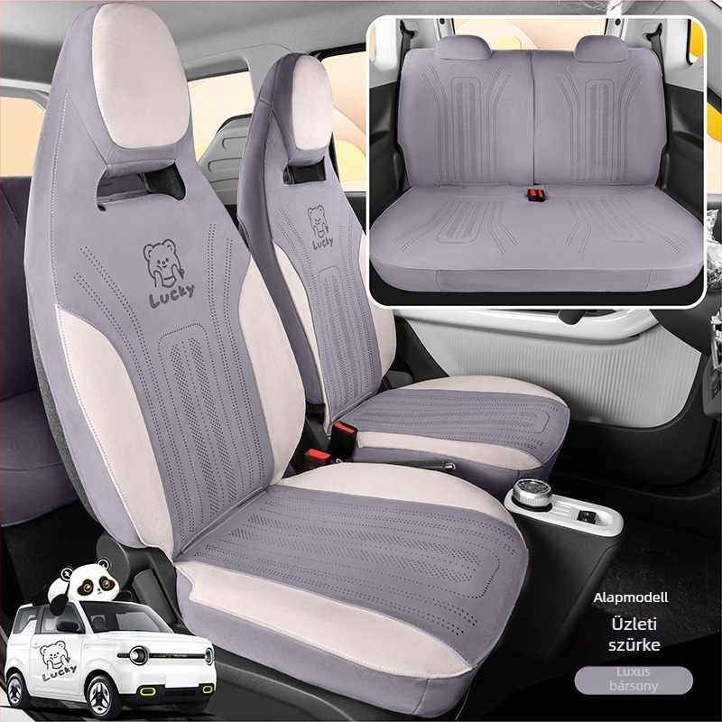 Geely Panda Mini Knight kart ülésalátét – velúr felület, lélegző, minden évszakban használható, töltőanyag nélküli, készlet