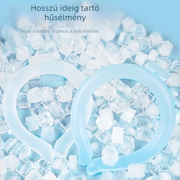 Nyak hűtő gallér – TPU anyag, PCM töltés, súly ~140 g, 50 darabos doboz