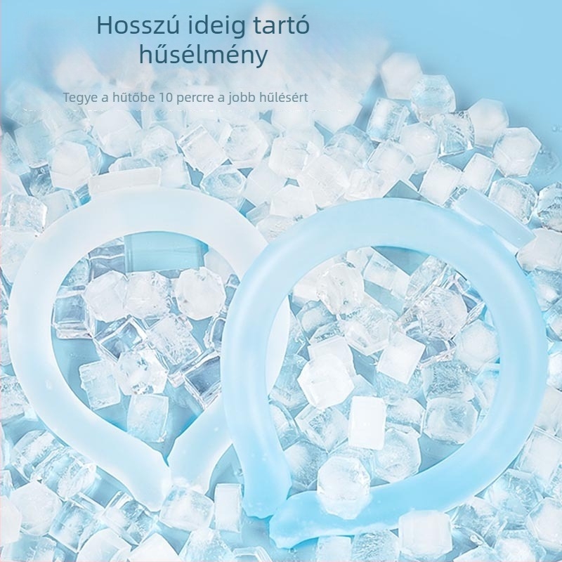 Nyak hűtő gallér – TPU anyag, PCM töltés, súly ~140 g, 50 darabos doboz