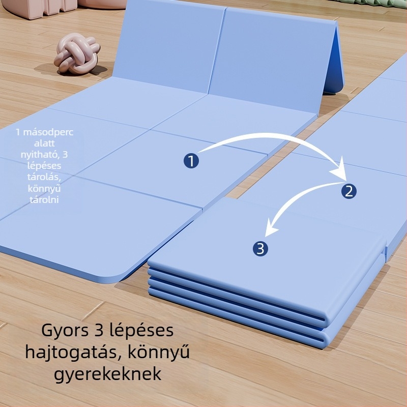 Jógás matrac edzéshez, anyag: TPE, tömeg: 500-1200 g, vastagság: 6 mm