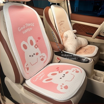 Autóülés párna, karikatúra stílus, Ice Silk felület, szivacs töltet, szellőzés, négy évszakos