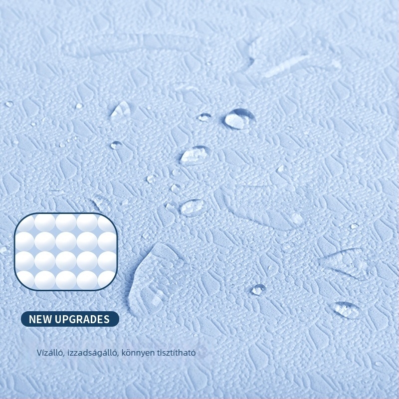 TPE jóga matrac, 8 mm vastagság, csúszásmentes, ütéscsillapító, egyszínű mintázat, otthoni edzéshez