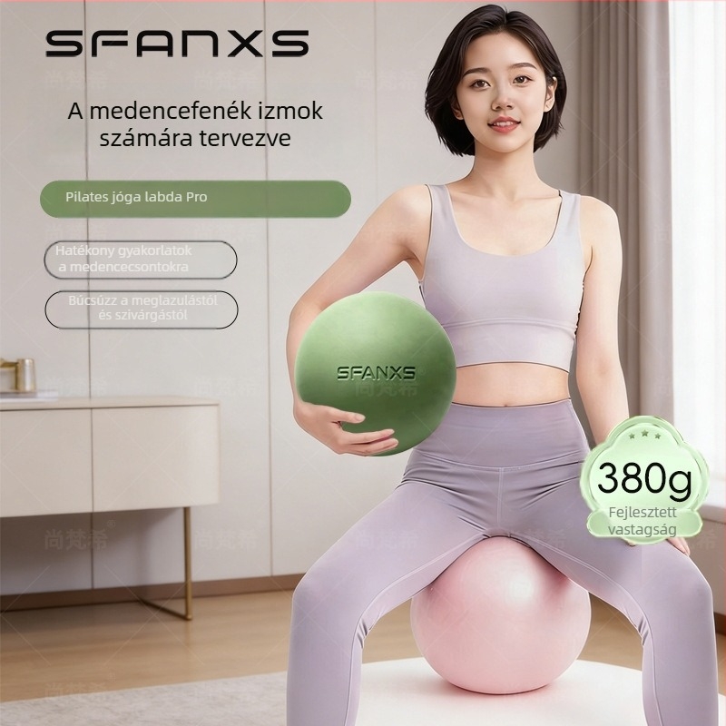 Pilateslabda Pro, PVC, 380 g, nem felfújható, megerősített anti-burst kialakítású