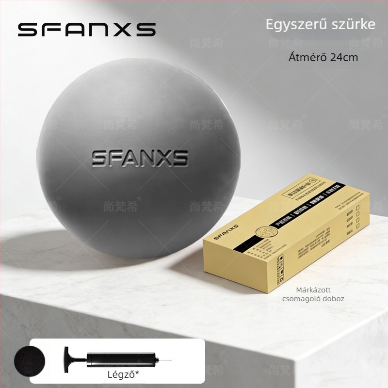 Pilateslabda Pro, PVC, 380 g, nem felfújható, megerősített anti-burst kialakítású