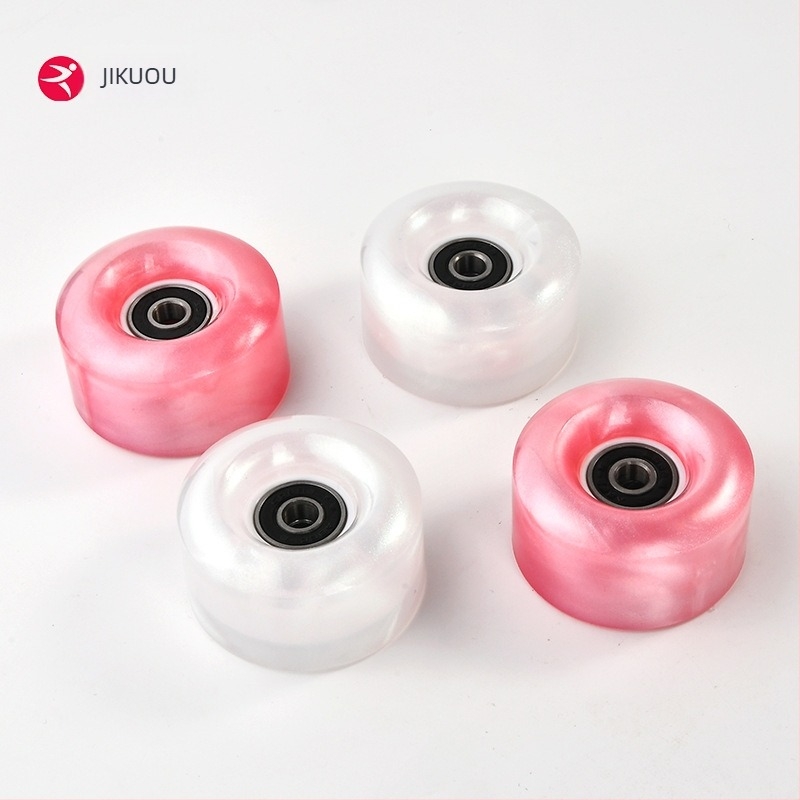 Görkorcsolya kerekek - dupla soros PU kerekek, felnőtteknek