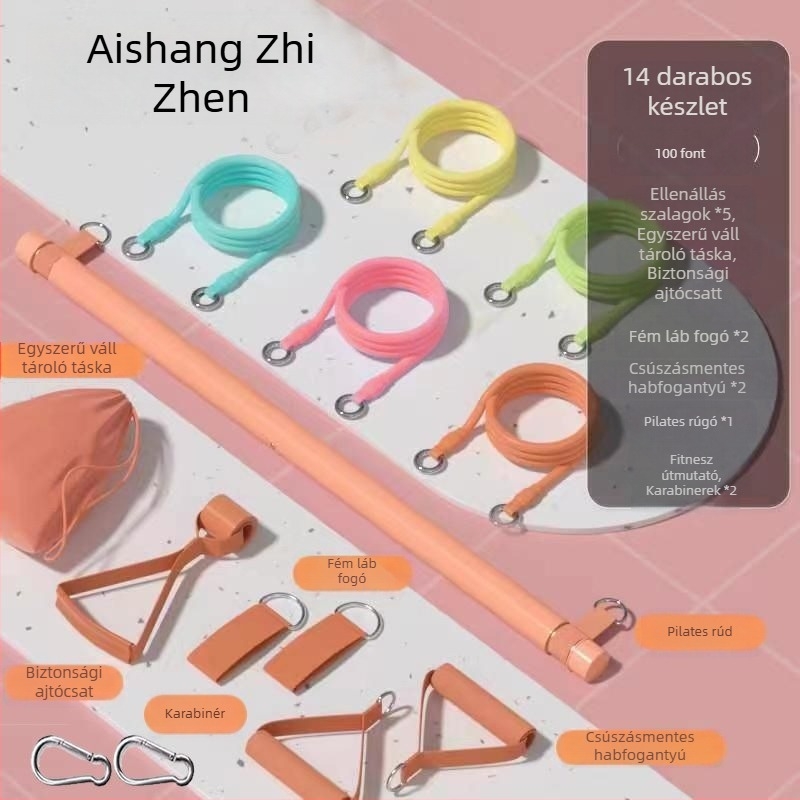 Sokfunkciós nyújtóöv és jóga kötél hát- és váll edzéshez