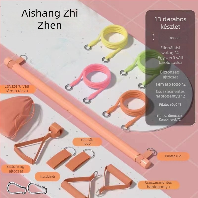 Sokfunkciós nyújtóöv és jóga kötél hát- és váll edzéshez