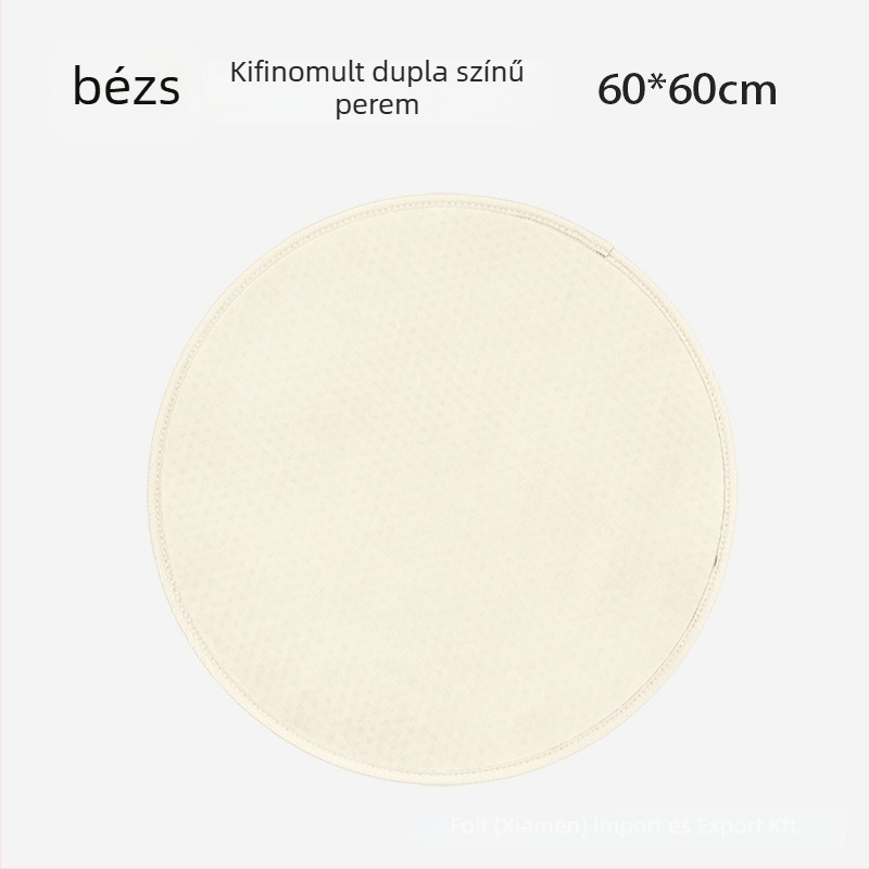 EVA ugrókötél matrac, csúszásmentes, csendes, kör alakú, 0.9 cm vastagság, 500 g tömeg, futáshoz és edzéshez