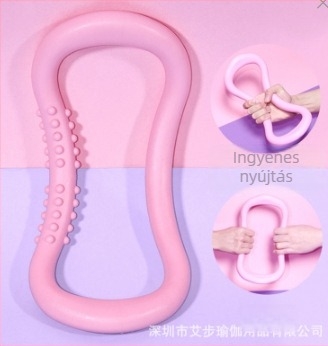 Jóga gyűrű a hát edzésére, nyújtásra, nyitott hát és váll tonizálása