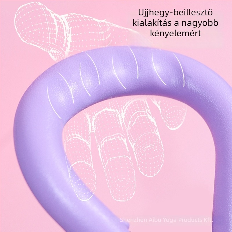 Jóga gyűrű a hát edzésére, nyújtásra, nyitott hát és váll tonizálása