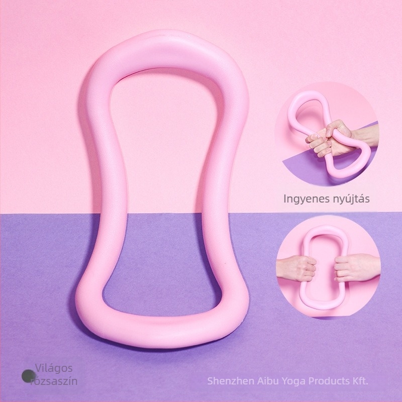 Jóga gyűrű a hát edzésére, nyújtásra, nyitott hát és váll tonizálása
