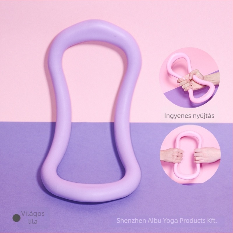 Jóga gyűrű a hát edzésére, nyújtásra, nyitott hát és váll tonizálása