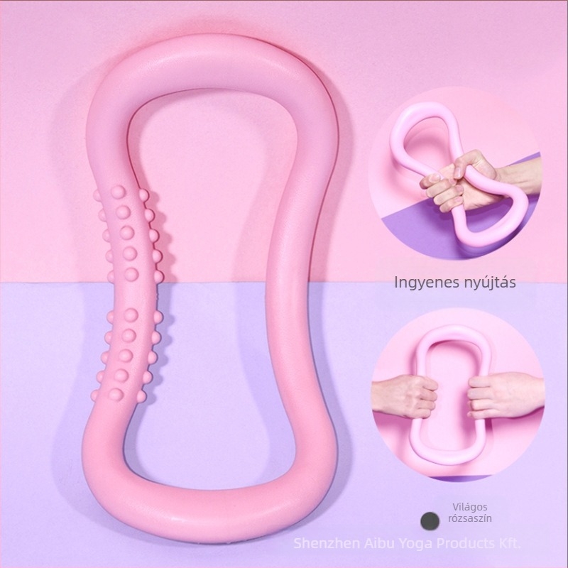 Jóga gyűrű a hát edzésére, nyújtásra, nyitott hát és váll tonizálása