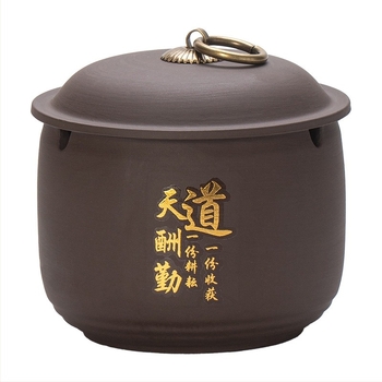 Hamutartó fedővel, szélálló, retro kínai stílusú kerámia, multifunkcionális