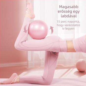 Pilates labda, vastagított, anti-burst, felfújható, PVC, 100 g, otthoni használatra, jóga és rehabilitáció, érzékszervi integráció edzés