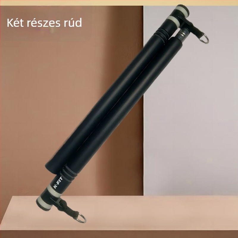 K-FIT Multifunkcionális Pilates rúd otthoni használatra – magas húzórúd, jóga ellenállás-edző