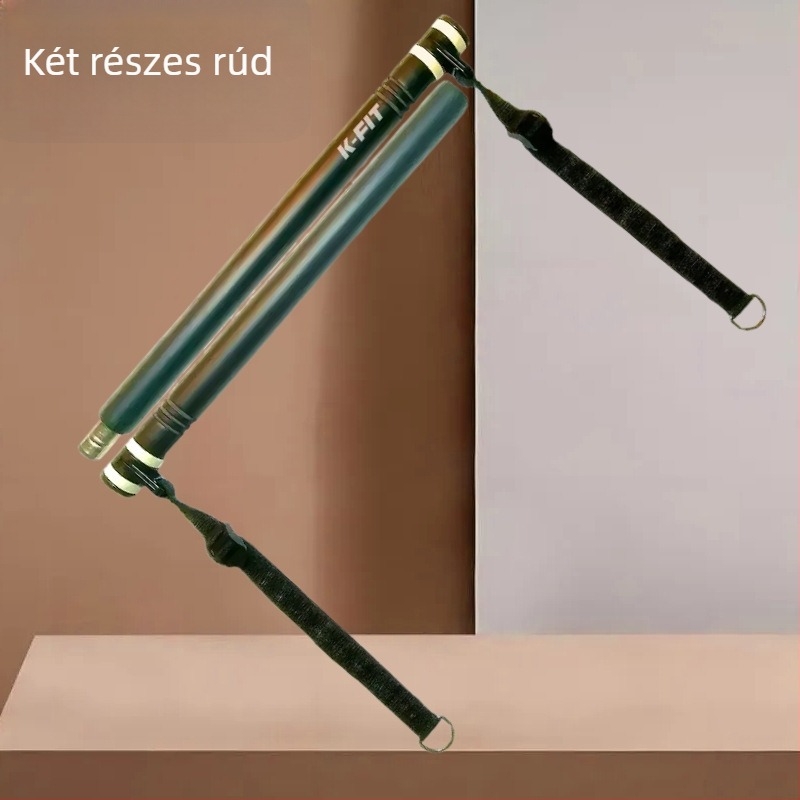 K-FIT Multifunkcionális Pilates rúd otthoni használatra – magas húzórúd, jóga ellenállás-edző