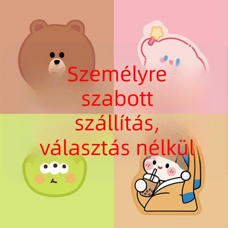 Capybara csuklótámaszos gaming egérpad, természetes gumi