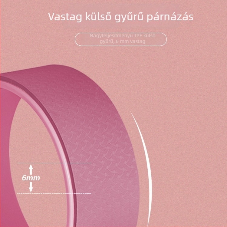 Oudao EVA nagy sűrűségű jóga kerék – hátgyakorlatok, kezdők, otthoni edzés