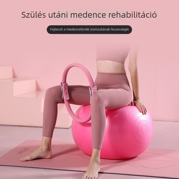 ABS anyagból készült Jóga-Pilátesz kör – lábformázás, fenékemelés és hátformázás – otthoni fitnesz eszköz