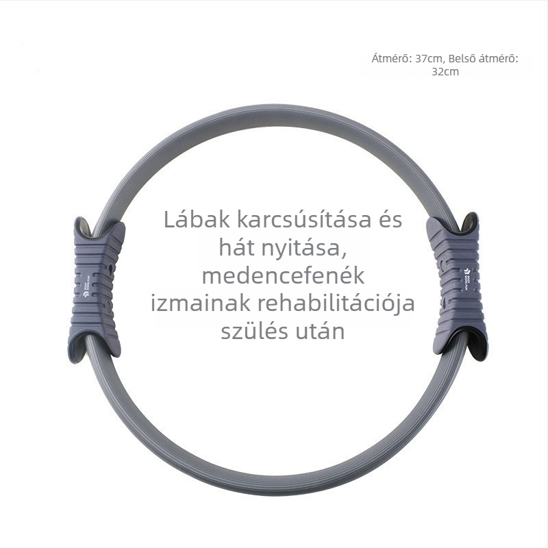 ABS anyagból készült Jóga-Pilátesz kör – lábformázás, fenékemelés és hátformázás – otthoni fitnesz eszköz