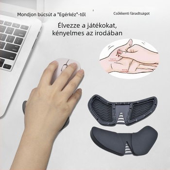 Egércsukló párna, 2. generáció, kis méretű párna, természetes gumi, tenyér alátámasztó párna, OEM feldolgozás