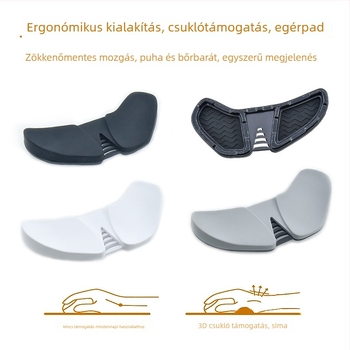 Egércsukló párna, 2. generáció, kis méretű párna, természetes gumi, tenyér alátámasztó párna, OEM feldolgozás