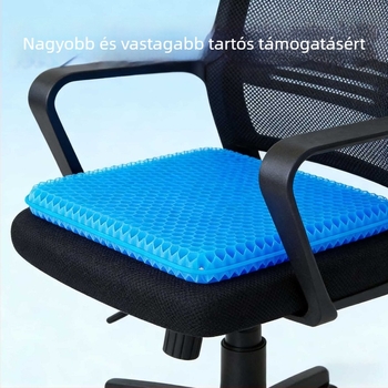 Méhsejt mintázatú hűtő ülőpárna autóhoz, irodába és otthonra — PVC anyag, vízzel töltött, egyrészes kialakítás, 2024 nyári kiadás, testreszabás elérhető