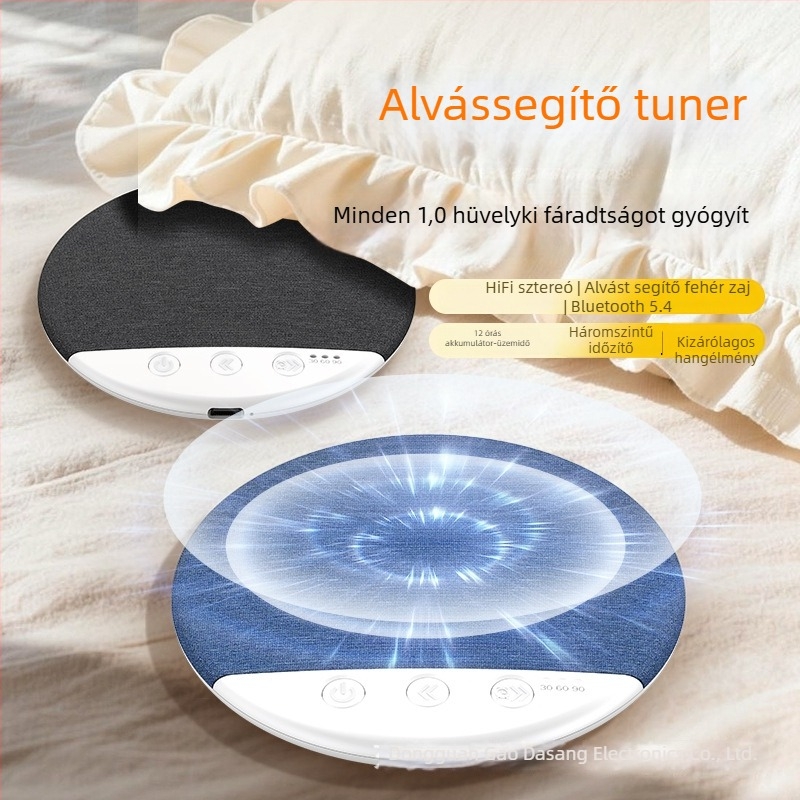 Párna alá helyezhető Bluetooth hangszóró – alváshang, fehér zaj, X3