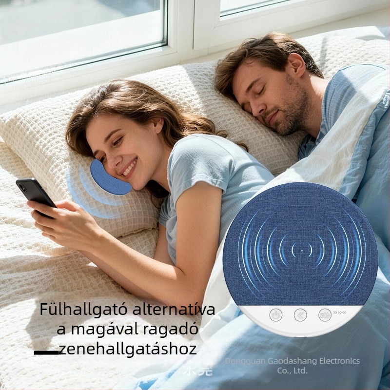 Párna alá helyezhető Bluetooth hangszóró – alváshang, fehér zaj, X3