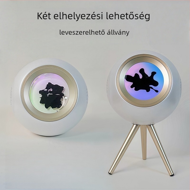 Bluetooth hangszóró LED világítással, 2 hangszóróval, beépített akkumulátor 4000-6000mAh, 30W, Bluetooth 5.3